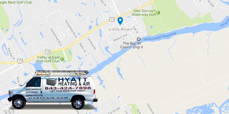 Hyatt Heating and Air Services in Little River